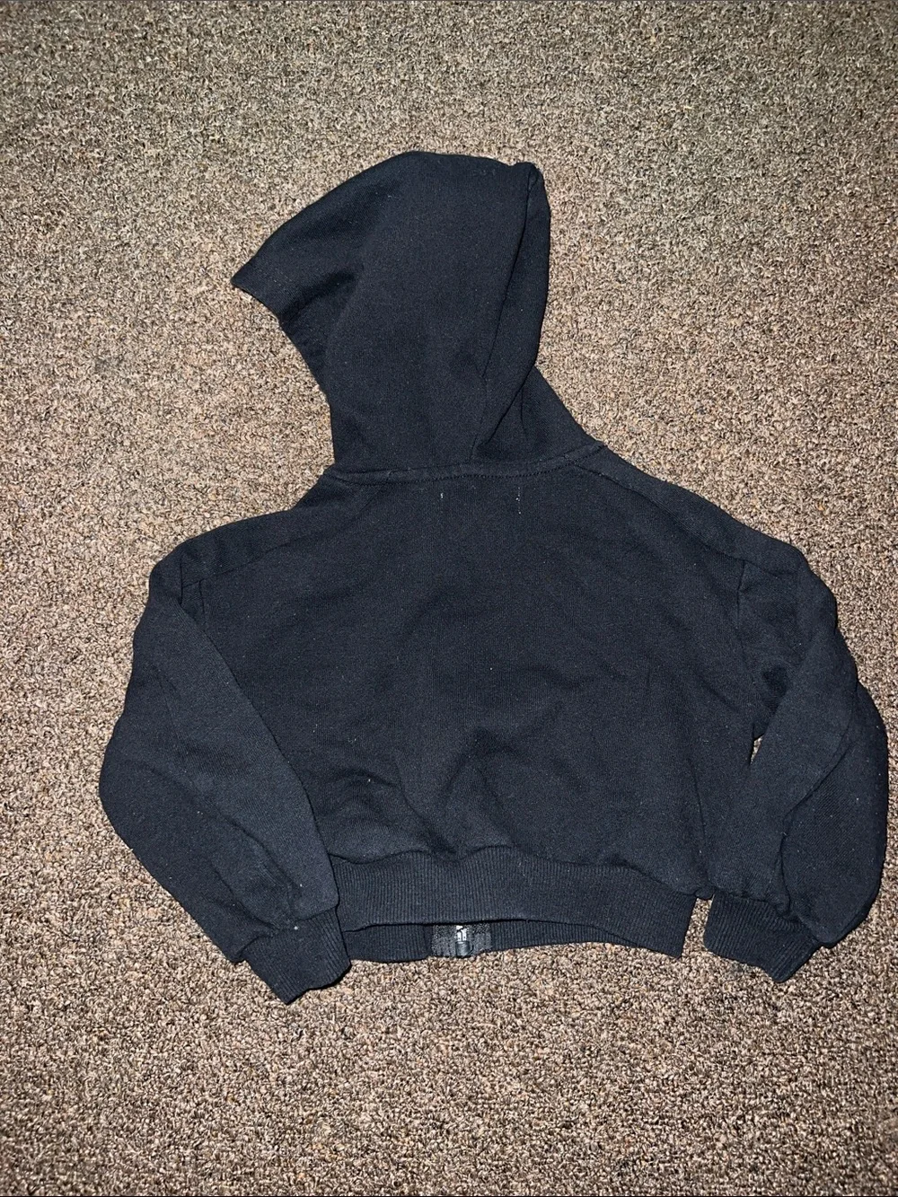 Paris Hilton Kids Black Hoodie & Pants Set with White Accents